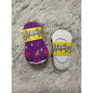 NEW Journeys 0-3 Crib No Show Infant Socks Peepers Liners Lot 9 Pair Gift Bundle